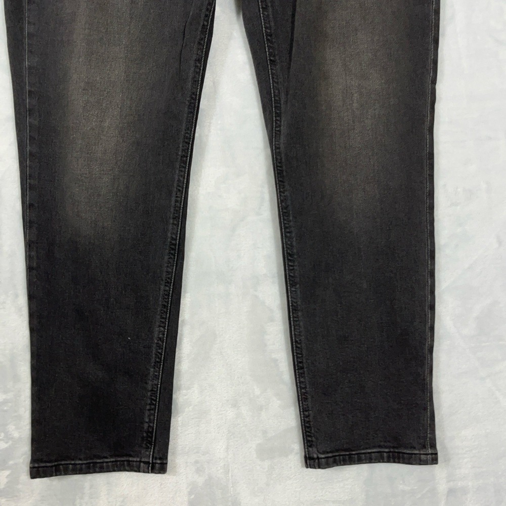 Lauren Ralph Lauren Black Label Women High Rise Straight Leg Jeans Black Size:10 - Picture 5 of 13